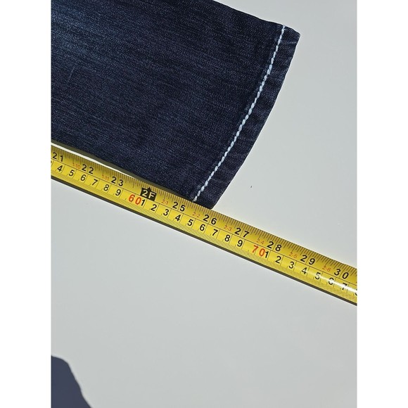 Series 31 Amethyst Jeans Embellished Mid Rise Cotton Blend Women's Sz. 11 ROSE - Picture 10 of 12